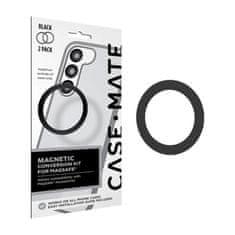 case-mate Case-Mate Magnetic Conversion Kit za MagSafe - Univerzalni magnetni obroč za etui / pametni telefon 2 kosa. (črna)