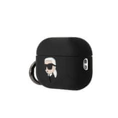 Karl Lagerfeld Karl Lagerfeld Silikonski etui NFT Karl Head 3D - AirPods Pro 2 (črn)