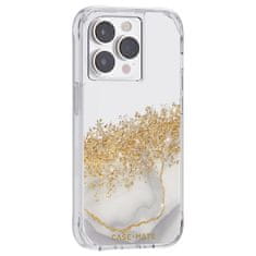 NEW Case-Mate Karat - Ohišje za iPhone 14 Pro, okrašeno z zlatom (Marmor)
