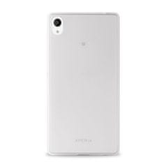 Puro PURO Ultra Slim "0.3" Cover MFX - Xperia M4 AQUA ohišje + komplet folije za zaslon (prosojno)