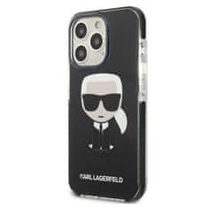 Karl Lagerfeld Karl Lagerfeld Fullbody Ikonik - Ohišje za iPhone 13 Pro Max (črno)