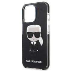 Karl Lagerfeld Karl Lagerfeld Fullbody Ikonik - Ohišje za iPhone 13 Pro Max (črno)