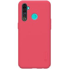 Nillkin Nillkin Super Frosted Shield - Etui Realme 5 Pro / Realme Q (Bright Red)