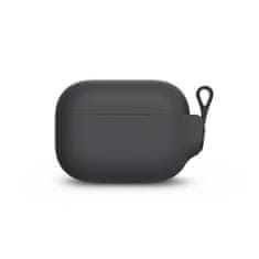 Moshi Moshi Pebbo - Ovitek za AirPods Pro s snemljivim zapestnim trakom (Shadow Black)