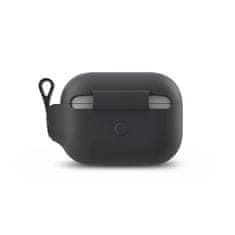 Moshi Moshi Pebbo - Ovitek za AirPods Pro s snemljivim zapestnim trakom (Shadow Black)