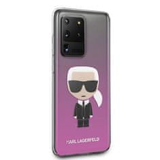 Karl Lagerfeld Karl Lagerfeld Ikonik - Ovitek za Samsung Galaxy S20 Ultra (roza)