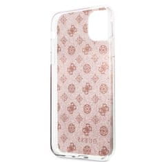 Guess Guess 4G Peony Solid Glitter - Ohišje za iPhone 11 Pro Max (roza)