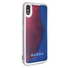 Guess Guess California - Ohišje za iPhone Xs / X (svetleče v temi, peščeno/rdeče)