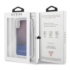 Guess Guess California - Ohišje za iPhone Xs / X (svetleče v temi, peščeno/rdeče)