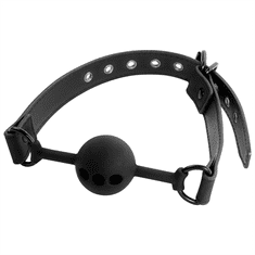 FETISH SUBMISSIVE GAG Fetish Submissive Bondage Breathable Silicon Black