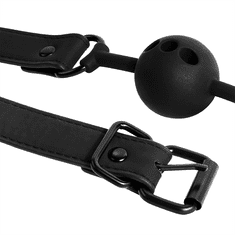 FETISH SUBMISSIVE GAG Fetish Submissive Bondage Breathable Silicon Black