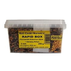 BUKI MIX Premium Rapid Pellet Box 2mm / 250g Halibut-čokolada-pomaranča