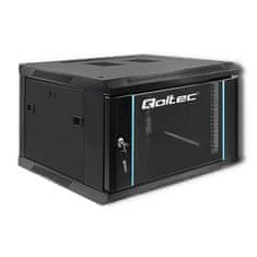 Qoltec qoltec rack omara 19" | 6u | 600 x 370 x 600 | črna | viseča