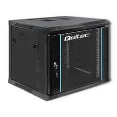 Qoltec qoltec rack omara 19" | 9u | 600 x 500 x 600 | črna | viseča