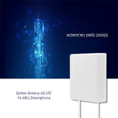 Qoltec antena qoltec 4g lte |14 dbi | na prostem