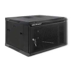 Qoltec qoltec rack 19" omara | 6u | 600 x 370 x 600 | perforirana vrata | viseča