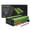 qoltec pure sine wave inverter monolith | polnilec baterij | ups | 2000w | 4000w | 12v do 230v | lcd