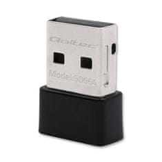 Qoltec qoltec ultrafast mini brezžični adapter wi-fi usb | ac standard | 650mbps