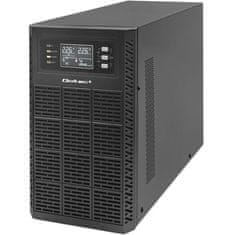 Qoltec Qoltec neprekinjeno napajanje ups | 3kva | 3000w | faktor moči 1,0 | LCD | epo | usb | on-line