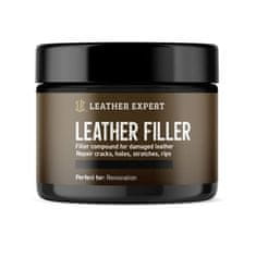 Leather Expert Leather Filler za popravilo in obnovo, črno, 50 ml