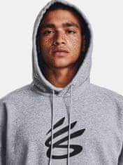 Under Armour Pulover Curry Big Splash PO Hoodie-GRY M