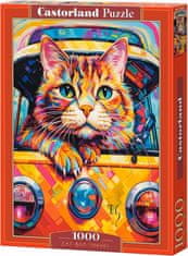 Castorland Puzzle Cat travel by bus 1000 kosov