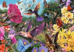 Trefl Puzzle Premium Plus Tea Time: Garden of hummingbirds 1000 kosov