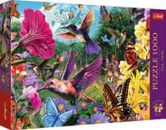 Trefl Puzzle Premium Plus Tea Time: Garden of hummingbirds 1000 kosov