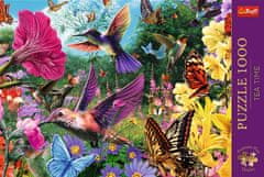 Trefl Puzzle Premium Plus Tea Time: Garden of hummingbirds 1000 kosov