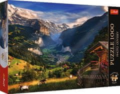 Trefl Puzzle Premium Plus Photo Odyssey: Lauterbrunnen, Švica 1000 kosov