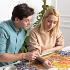 Trefl Puzzle Premium Plus Tea Time: Pristanišče ob morju 1000 kosov