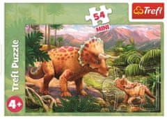 Trefl Display Puzzle Neverjetni dinozavri 54 kosov (40 kosov)