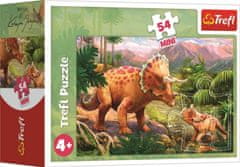 Trefl Display Puzzle Neverjetni dinozavri 54 kosov (40 kosov)