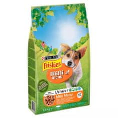 slomart FRISKIES Mini Menu Piščanec z zelenjavo - suha hrana za pse - 1,5 kg