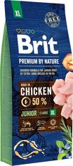 Brit BRIT Premium by Nature Junior XL Chicken - suha hrana za pse - 15 kg