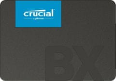 Crucial Crucial BX500 240 GB 2.5" SATA III SSD z 3D NAND, visoke hitrosti branja in pisanja, stabilna in zanesljiva zmogljivost