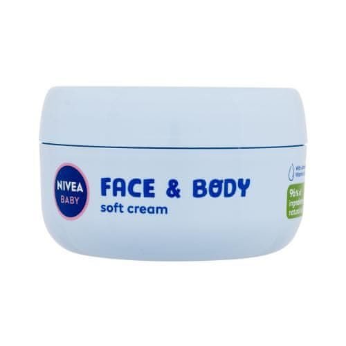 Nivea Baby Face & Body Soft Cream nežna krema za obraz in telo za otroke