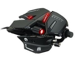 Mad Catz High-Performance Mad Catz R.A.T. 8+ Gaming Miška z 16000 DPI, USB, Črna, 11 Gumbov za Desničarje