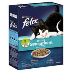 Purina PURINA Felix Seaside Sensations Salmon - suha hrana za mačke - 1kg