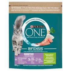 slomart PURINA One Bifensis Adult Sensitive - suha hrana za mačke - 800 g