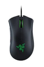 Razer Razer DeathAdder Essential igralna miška - ergonomska, optična, 6400 DPI, USB, črna, s 5 programabilnimi gumbi