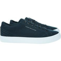 Tommy Hilfiger Čevlji mornarsko modra 41 EU Hi Vulc Low Canvas