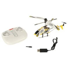 WOWO Rumeni helikopter na daljinsko upravljanje SYMA S107H RC 2,4 GHz RTF - SYMA S107H rumeni helikopter na daljinsko upravljanje RC 2,4 GHz RTF