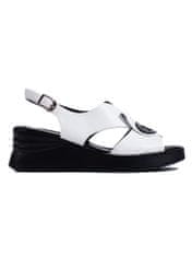 Amiatex Ženski sandal 107555, bele, 37