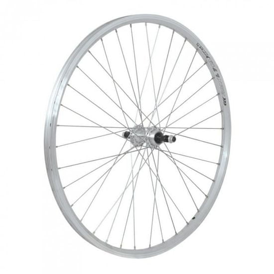 26" 559-19 Dragon zadnje kolo s 36 luknjami, srebrno Union/CnSpoke