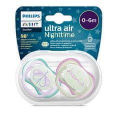 Avent Ultra air Night 2 kosa 0-6 m deklica - 0-6 m