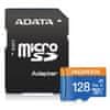 A-Data Adata/micro SDXC/128GB/UHS-I U1/Class 10/+ adapter