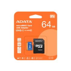 A-Data Adapter /micro SDHC/64GB/UHS-I U1/Class 10/+