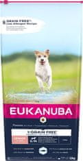Eukanuba EUKANUBA Grain Free Senior male/srednje pasme, Ocean fish - suha hrana za pse - 12 kg
