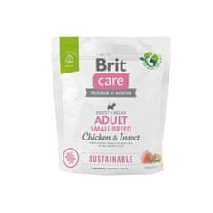 Brit BRIT Care Dog Sustainable Adult Small Breed Chicken &amp; Insect - suha hrana za pse - 1 kg